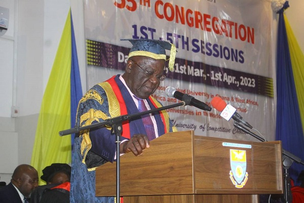 Chancellor, the University of Cape Coast, Dr. Sir Sam Esson Jonah