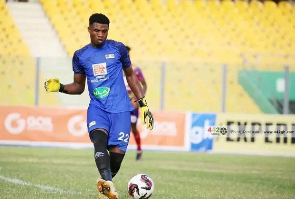 Goalkeeper Richmond Ayi