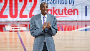 Deceased Congolese-American NBA legend Dikembe Mutombo.