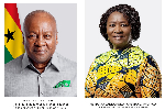 Government releases official portraits of President Mahama, Prof Naana Jane