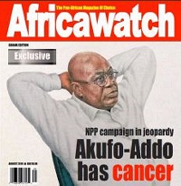 AfricaWatch publication on Akufo-Addo's health