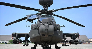 File photo of AH-64 Apache helicopters are American-made twin-turboshaft attack aircraft