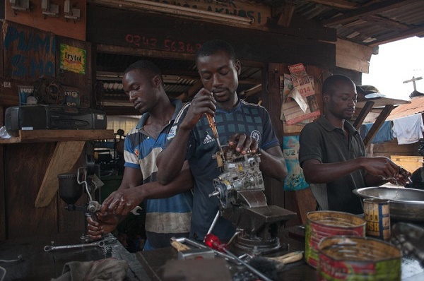 Spare parts dealers at Suame Magazine in Ashanti Region are complaining of high import duties