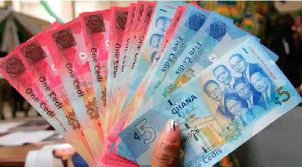 The Big Six captured on the cedi note