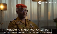 Kassoum Coulibaly, the Minister of Defence of Burkina Faso