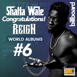 Shatta Wale's Reign album has made it to Billboard