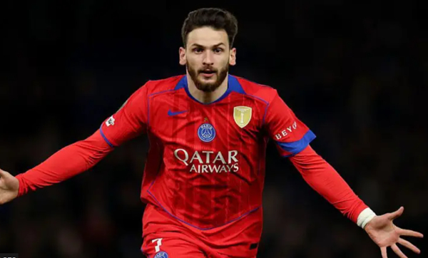 Khvicha Kvaratskhelia has seven goals and four assists for PSG in the Champions League this season