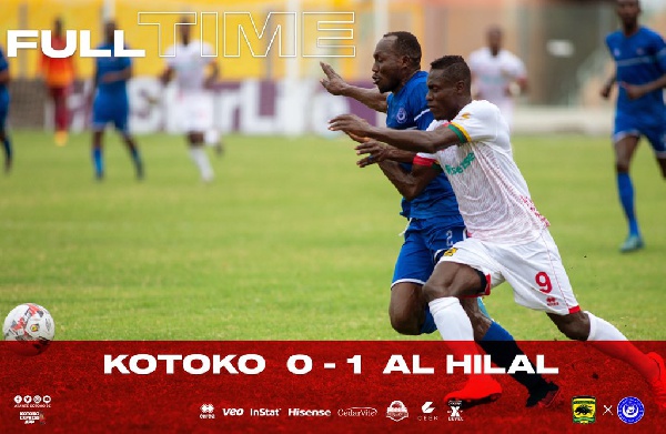 Asante Kotoko lost to Al-Hilal