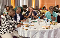 Some participants seated at the launch
