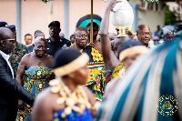 Ghana's Asante king has welcomed the return of 130 gold and bronze artefacts