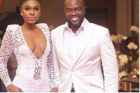 Fred Nuamh and Becca at the Glitz Style Awards 2016