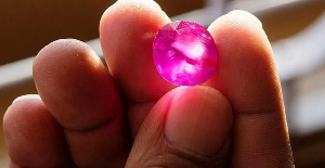 The rubies were reportedly exported over a period of 10 years