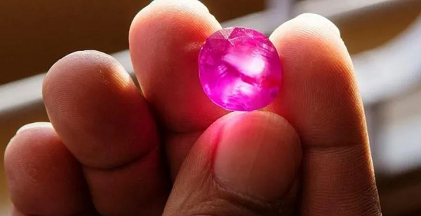 The rubies were reportedly exported over a period of 10 years