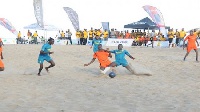Beach Soccer team