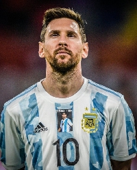 Argentina captain, Lionel Messi