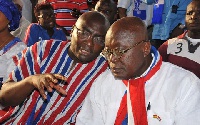 Nana Akufo-Addo, 2016 Flagbearer of the New Patriotic Party with running mate Dr. Bawumia