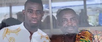 Afriyie Acquah with his late dad