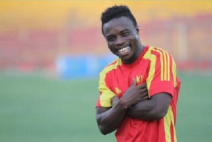 Ghanaian striker Augustine Okrah
