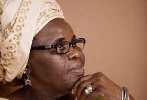 The late prof Ama Ata Aidoo