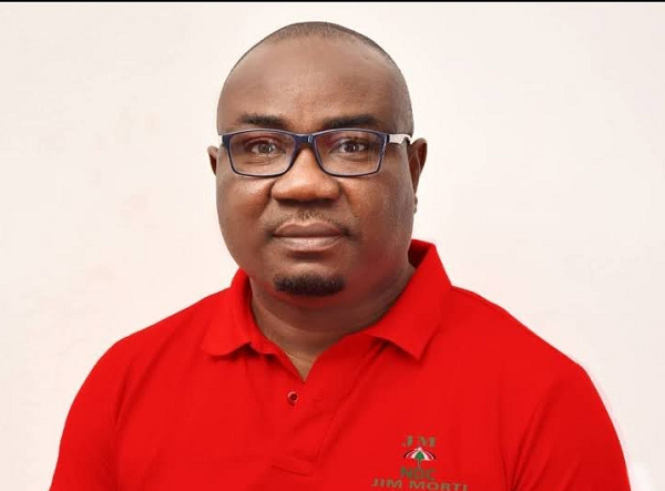 Jim Morti, aspiring for the Ketu South Constituency seat