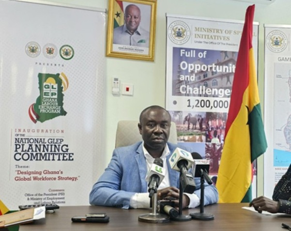 Emmanuel Kwadwo Agyekum is the Minister of State for Special Initiatives
