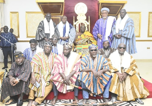 Okyenhene And Dagbon Delegation
