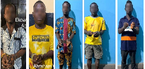 The five suspects are currently in police custody assisting with investigations.