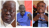 President Akufo-Addo, Kennedy Agyapong and Maurice Ampaw