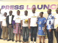 Officials from the UG Sports Directorate and GTDC boss Prof Kobby Mensah attended the event