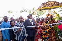 The facility was commissioned by the Chief Justice and the MP for Assin South