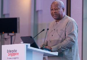 John Dramani Mahama is the President of Ghana