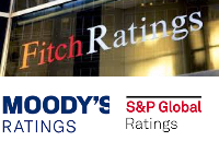These are the three major credit rating agencies in the world