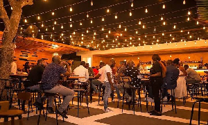 File photo of a night life spot in Accra