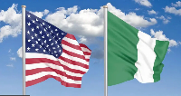 Photo of US and Nigerian flags