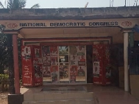 The NDC office in Dormaa Central (Bono Region)
