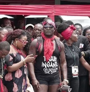 Bukom Banku at Ebony's funeral