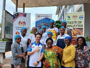 Some of the participants after the culinary demonstration hosted by HOTCATT