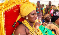 Mama Ablewor Ashiakpor IV, the Paramount Queen Mother of the Weta Traditional Area