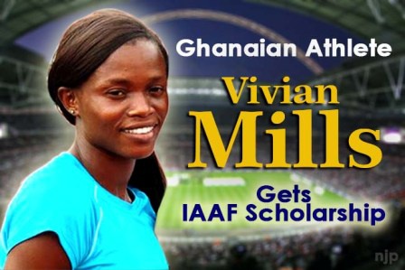 400m runner Vivian Mills