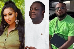 (L-R) Hajia4Reall, Dada Joe Remix, and Kofi Boat have all been extradited to the US over fraud