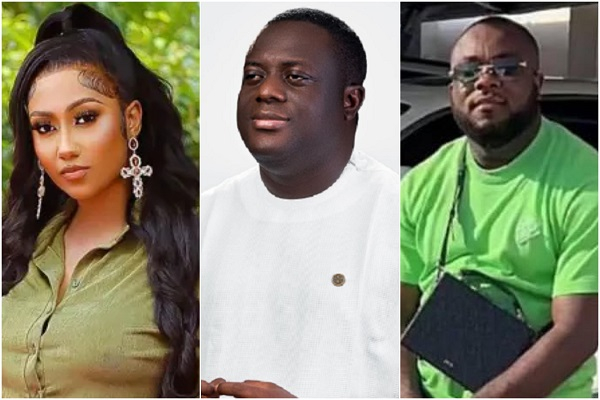 (L-R) Hajia4Reall, Dada Joe Remix, and Kofi Boat have all been extradited to the US over fraud