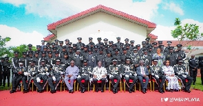 The graduands were appointed into the Senior Officer Corps of the Ghana Police Service