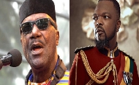 Highlife veteran, Gyedu Blay Ambolley and Kofi Otchere Darko (KOD)
