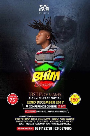 Rocky Dawuni, Becca, Kumi Guitar, Obibini, Joyce Blessing and others are billed to support Stonebwoy