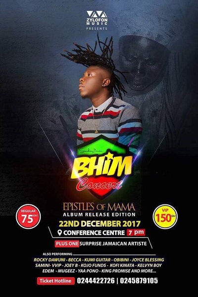 Rocky Dawuni, Becca, Kumi Guitar, Obibini, Joyce Blessing and others are billed to support Stonebwoy