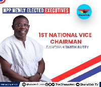 First Vice Chairman New Patriotic Party Danquah Smith