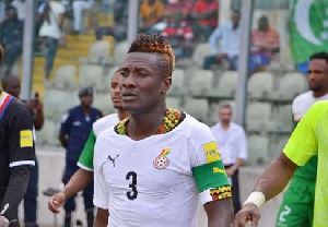 Black Stars' Striker, Asamoah Gyan