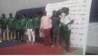 Aduana FC unveils new bus and 13 players
