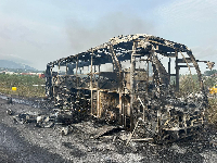 The fuel tanker explosion caused extensive destruction at the scene