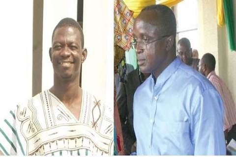 Philip Assibit (left) and Abuga Pele(right)
